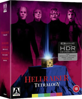 Hellraiser Tetralogy 4K (1987-1996) - front cover