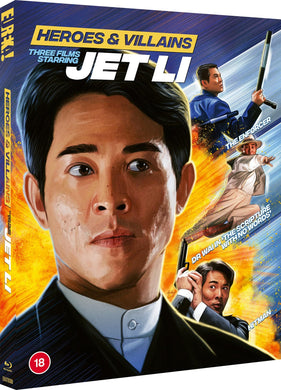 Heroes & Villains: Three Films starring Jet Li (1995-1998) - front cover