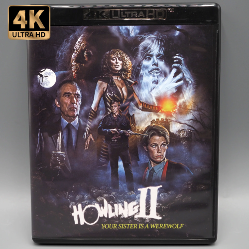 Howling II: Your Sister Is A Werewolf 4K - front cover