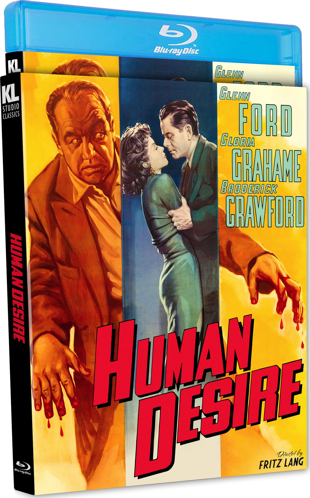 Human Desire (1954) de Fritz Lang - front cover