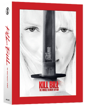 Load image into Gallery viewer, Kill Bill: The Whole Bloody Affair 4K Limited Edition Holographic Hardbox - front cover
