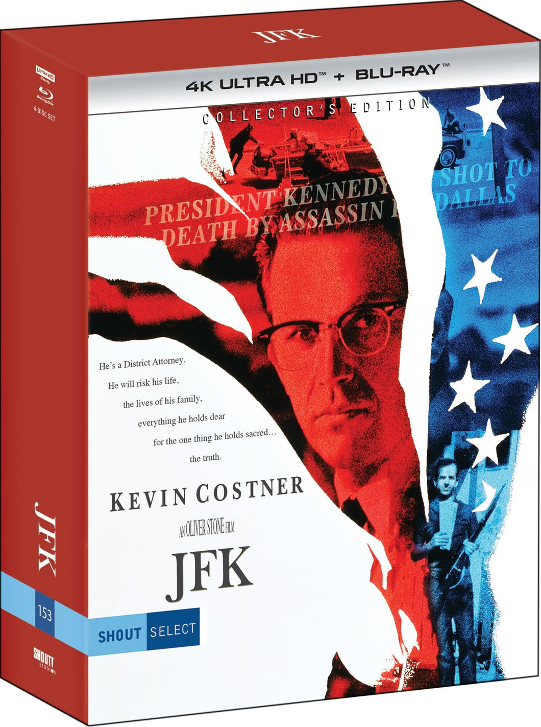 JFK 4K Collector's Edition (1991) - front cover