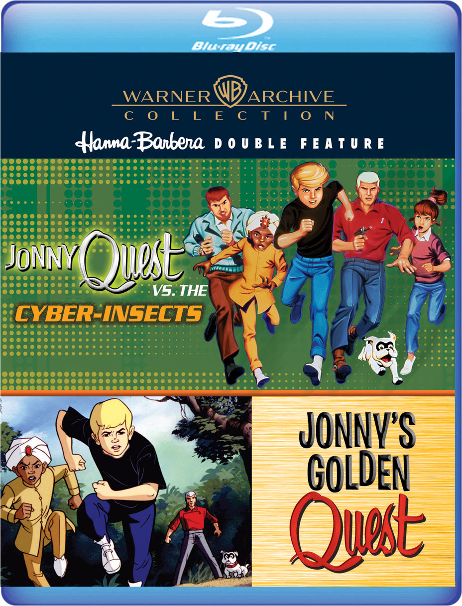 Jonny's Golden Quest / Jonny Quest vs. the Cyber-Insects - front cover