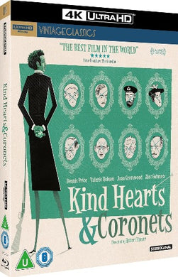 Kind Hearts and Coronets 4K - front cover