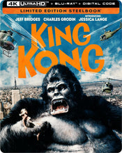 Load image into Gallery viewer, &lt;strong&gt;King Kong 4K Steelbook&lt;/strong&gt; (1976) front cover
