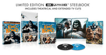 Carica l&#39;immagine nel visualizzatore di Gallery, &lt;strong&gt;King Kong 4K Steelbook&lt;/strong&gt; (1976) overview
