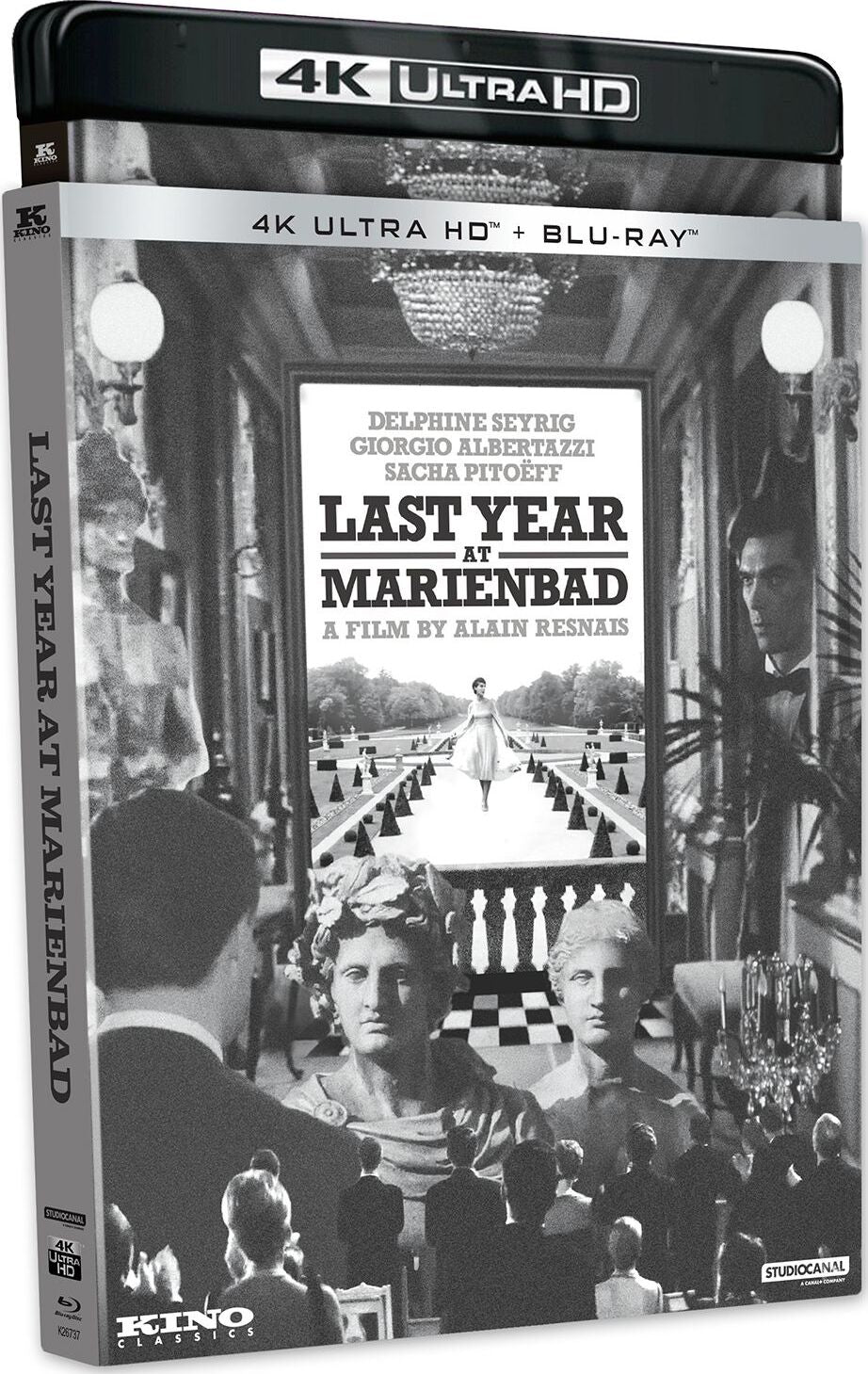 Last Year at Marienbad 4K - front cover