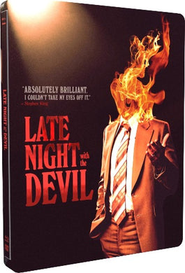 Late Night with the Devil Steelbook - front cover