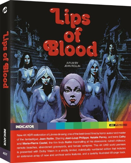 Lips of Blood 4K Limited Edition (Lèvres de sang avec VF) (1975) - front cover