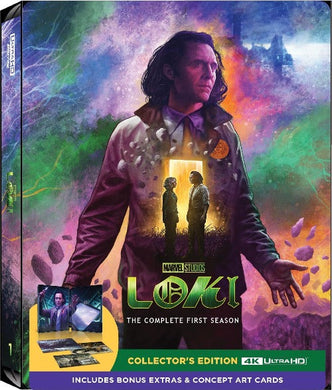 Loki: The Complete First Season 4K Steelbook (VF + STFR) - front cover