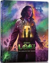 Carica l&#39;immagine nel visualizzatore di Gallery, Loki: The Complete First Season Steelbook (VF + STFR) (2021) - front cover

