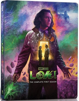 Loki: The Complete First Season Steelbook (VF + STFR) (2021) - front cover
