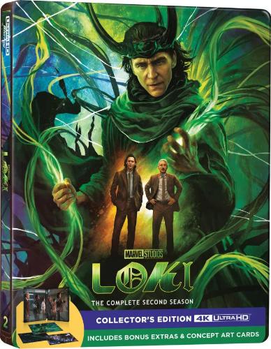 Loki: The Complete Second Season 4K Steelbook (VF + STFR) - front cover