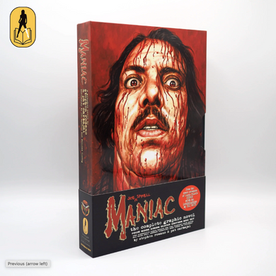 Maniac - Four Issue Hard Case Comic Collection - Comic Book - front cover