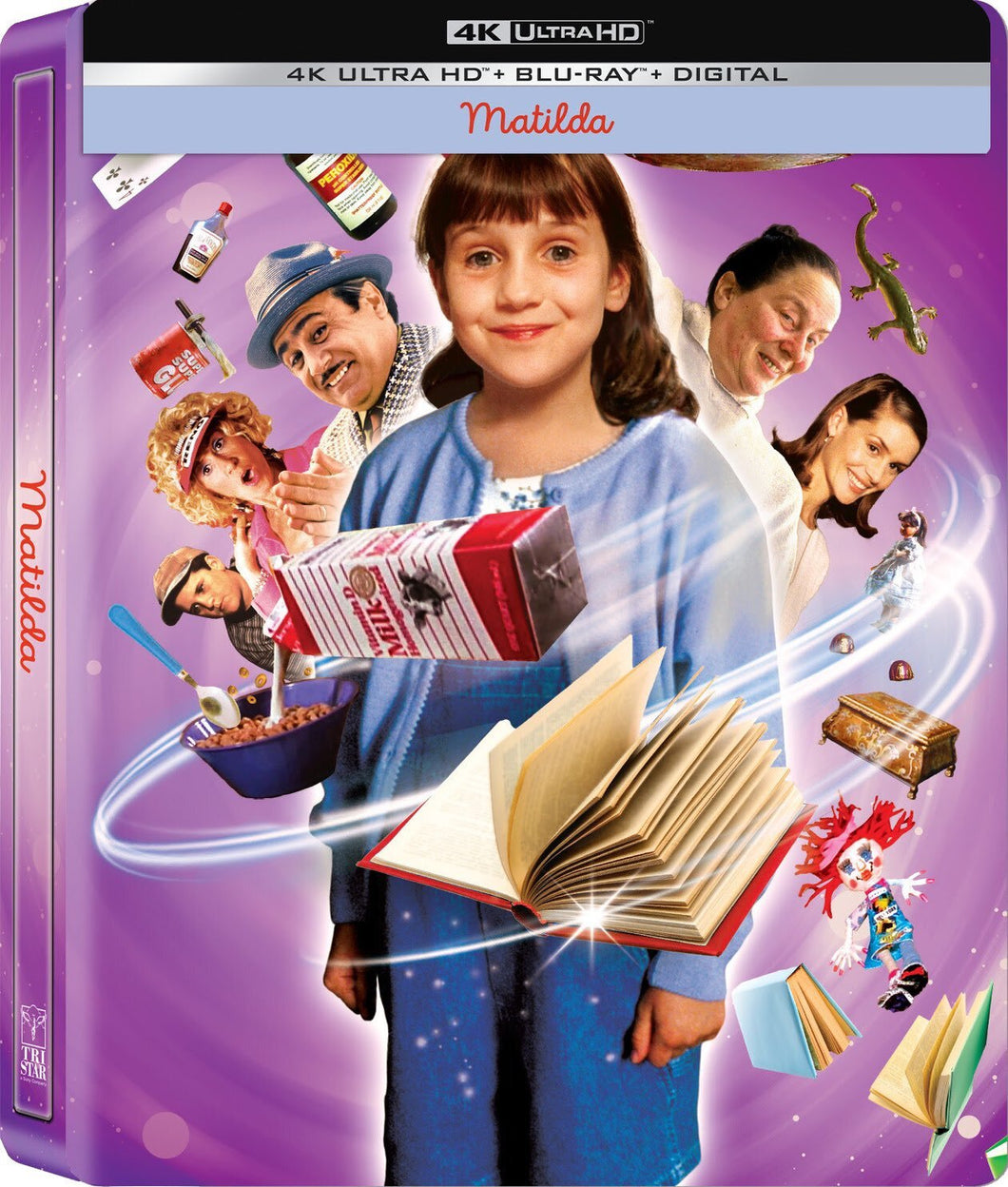 Matilda 4K Steelbook (VF + STFR) (1996) - front cover