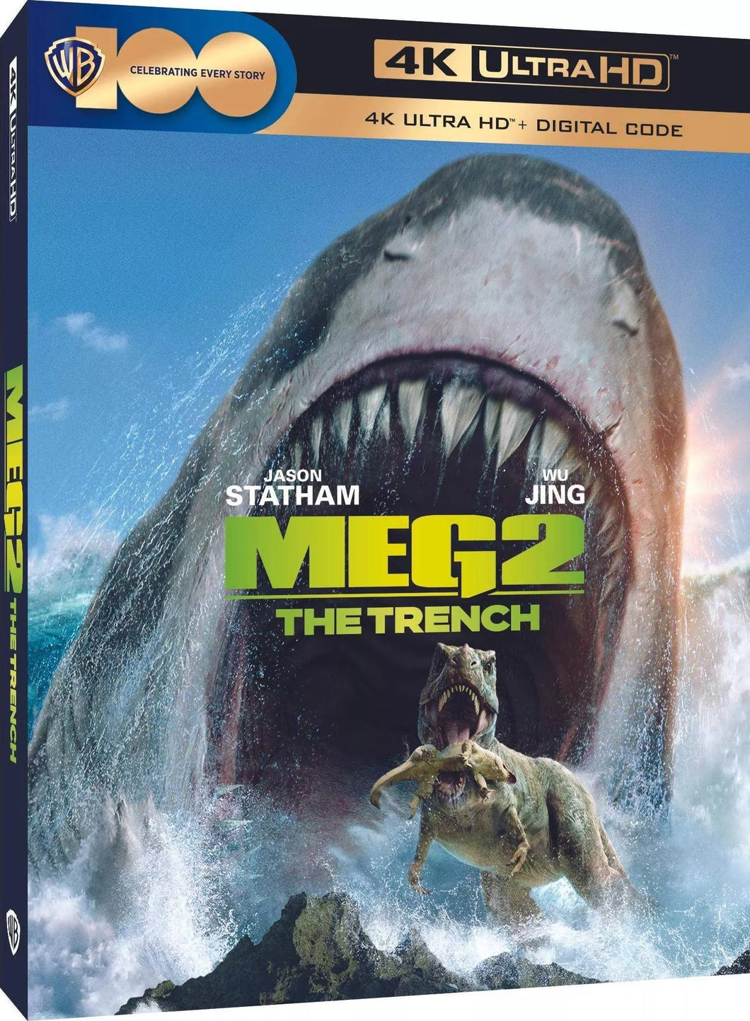  Meg 2: The Trench 4K (STFR) (2023) - front cover