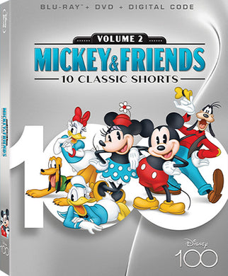 Mickey & Friends: 10 Classic Shorts - Volume 2 (VF + STFR) (1935-1952) - front cover