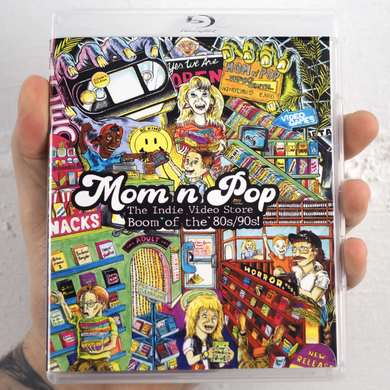 Mom N' Pop: The Indie Video Store Boom of the '80s / '90s - front cover