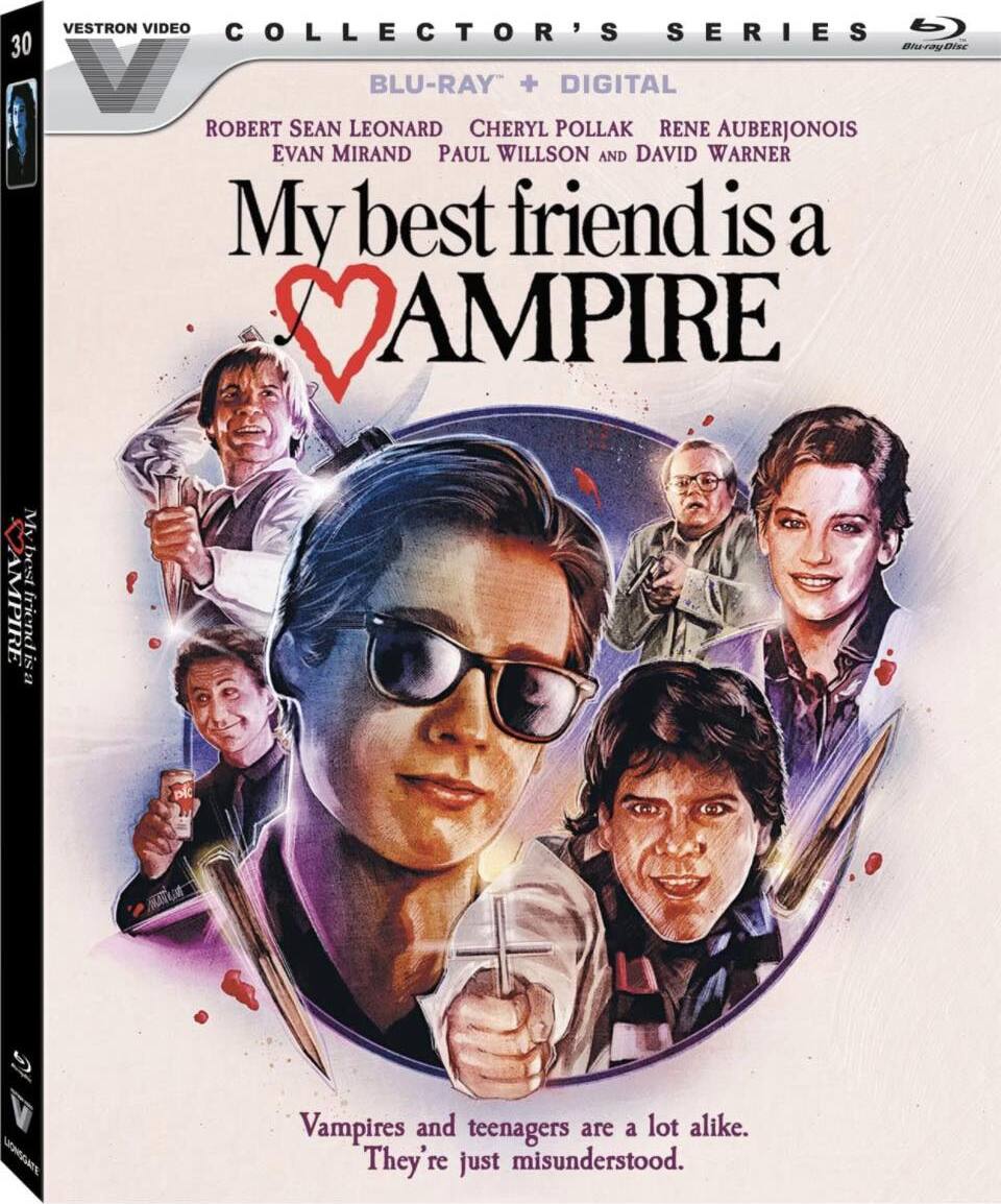 My Best Friend Is a Vampire (1987) - front cover