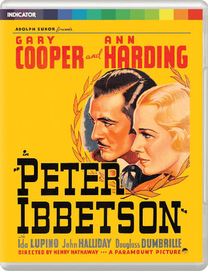 Peter Ibbetson - front cover