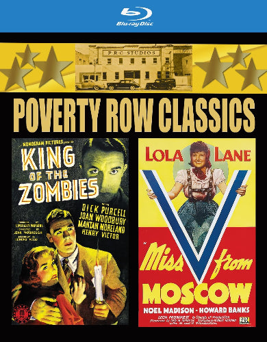 Poverty Row Classics: King of The Zombies / Miss V From Moscow - front cover