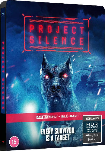 Project Silence 4K Steelbook - front cover