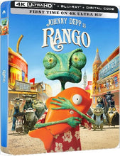 Charger l&#39;image dans la galerie, Rango 4K Steelbook (VF + STFR)  - front cover
