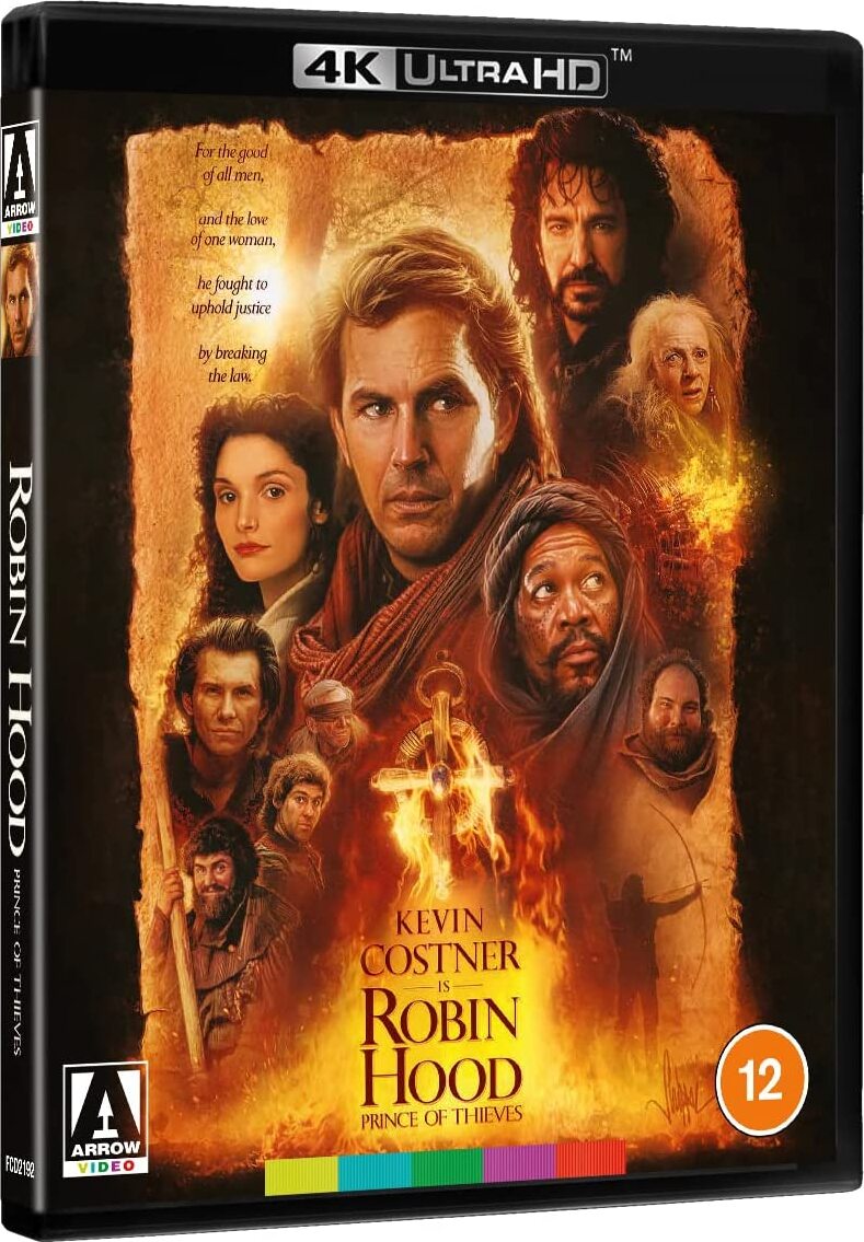 Robin Hood: Prince of Thieves 4K (1991) - front cover