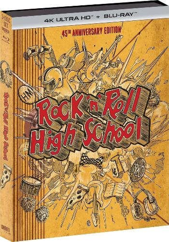 Rock 'n' Roll High School 4K - front cover