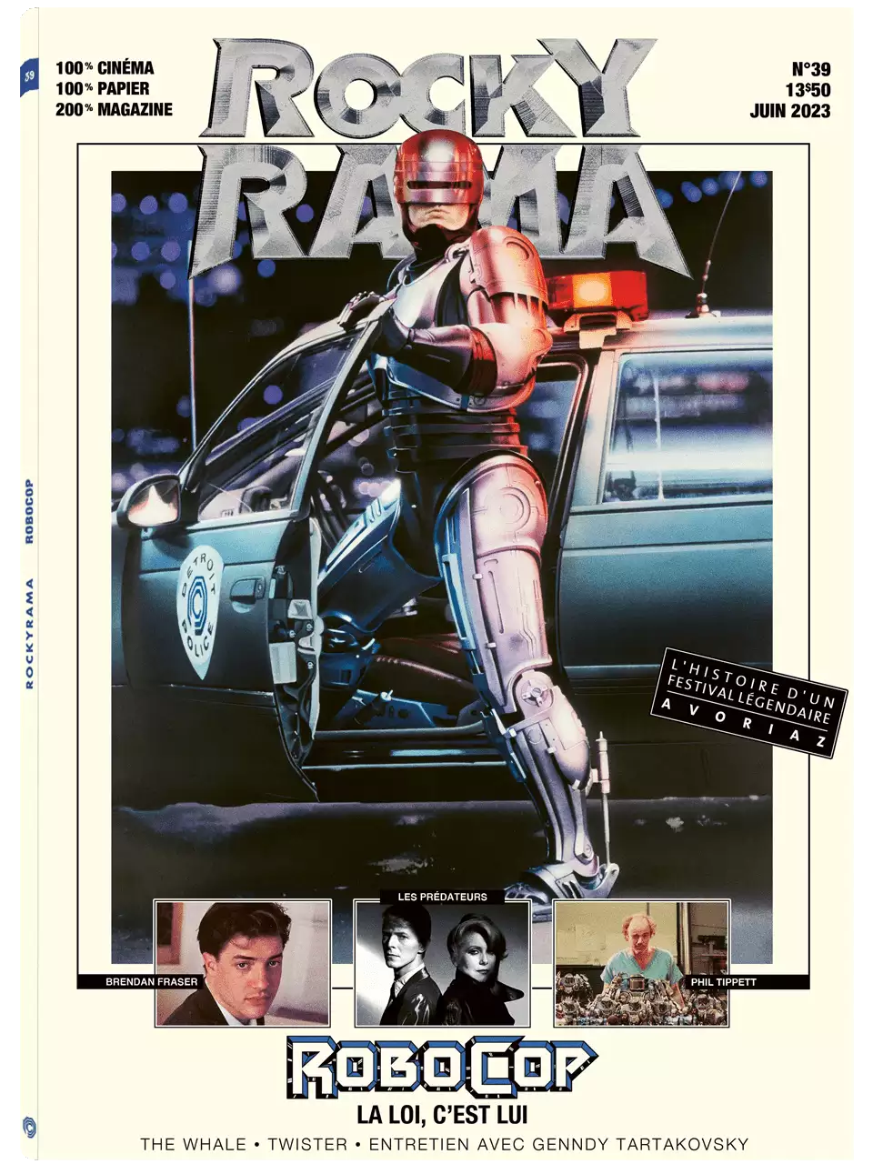 Rockyrama n°39 : Robocop - front cover