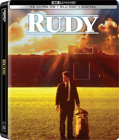 Rudy 4K Steelbook (VF + STFR) (1993) - front cover
