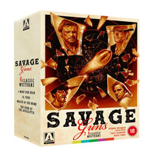 Carica l&#39;immagine nel visualizzatore di Gallery, Savage Guns: 4 Classic Westerns (1968-1975) - front cover
