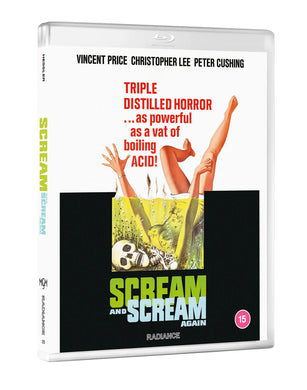 Scream and Scream Again (1970) - front cover