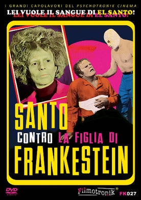 Santo Contro La Figlia Di Frankenstein (DVD) - front cover