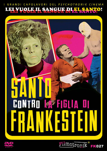 Santo Contro La Figlia Di Frankenstein (DVD) - front cover
