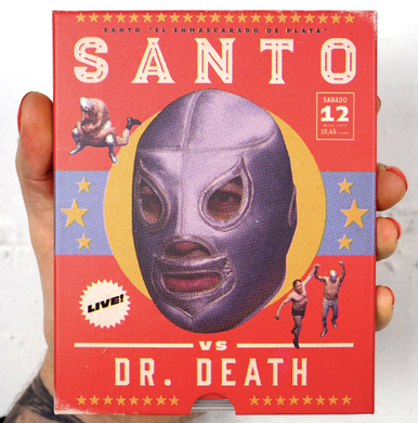 Santo vs. Doctor Death (1973) de Rafael Romero Marchent - front cover