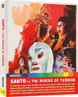 Santo vs. the Riders of Terror Limited Edition - front cover