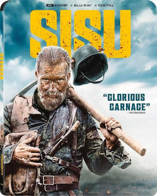 Sisu 4K Blu-ray - front cover