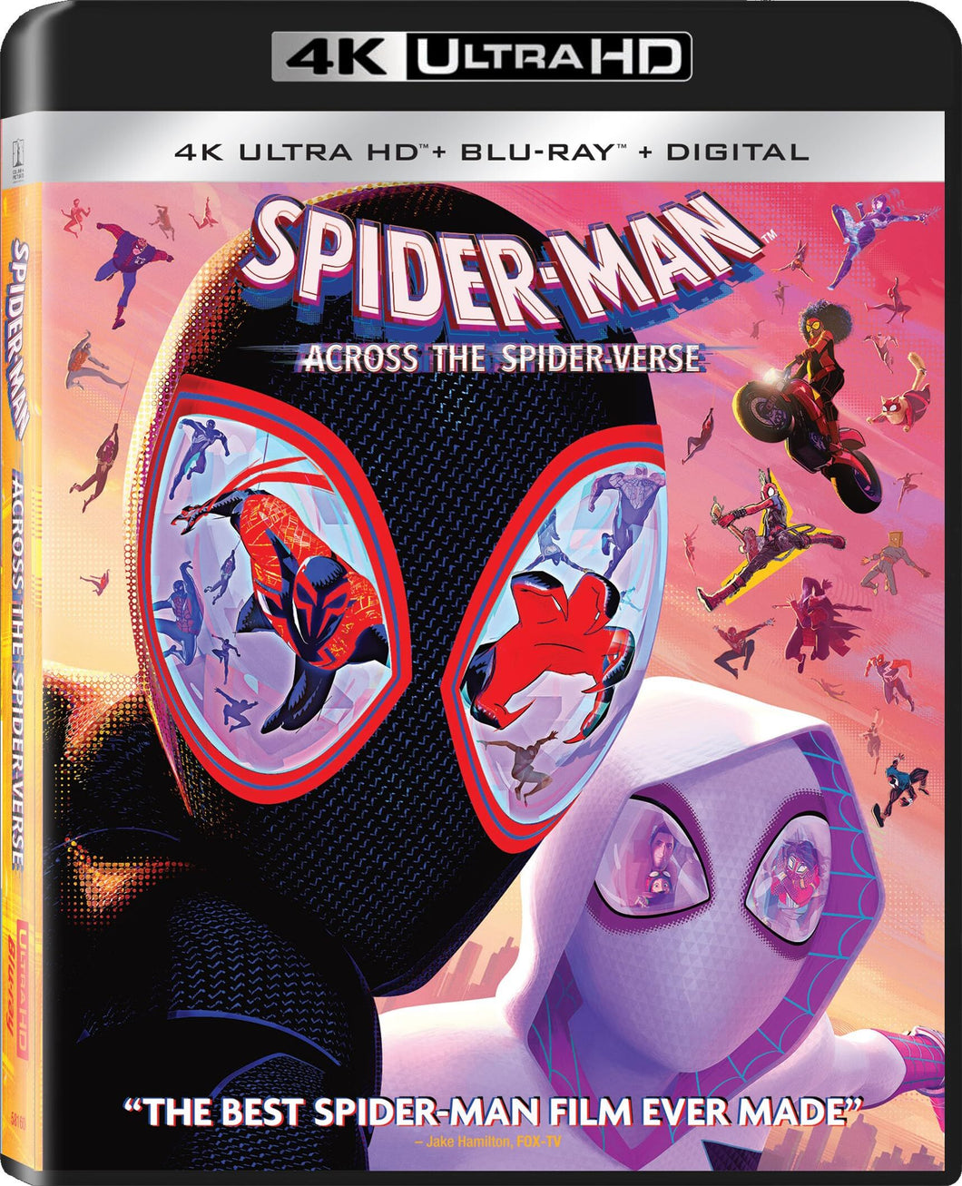 Spider-Man : Across the Spider-Verse 4K (VFQ + STFR) (2023) - front cover
