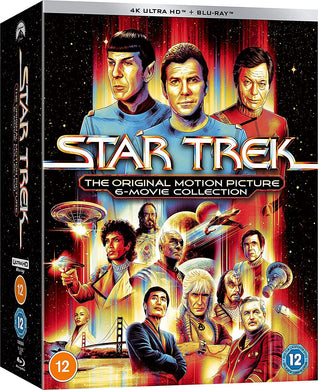 Star Trek: The Original Motion Picture 6-Movie Collection 4K (1979-1991) - front cover