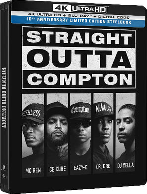 Straight Outta Compton 4K Steelbook (VFQ + STFR) - front cover