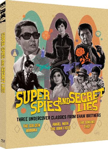 Super Spies and Secret Lies: Three Undercover Classics from Shaw Brothers - front cover