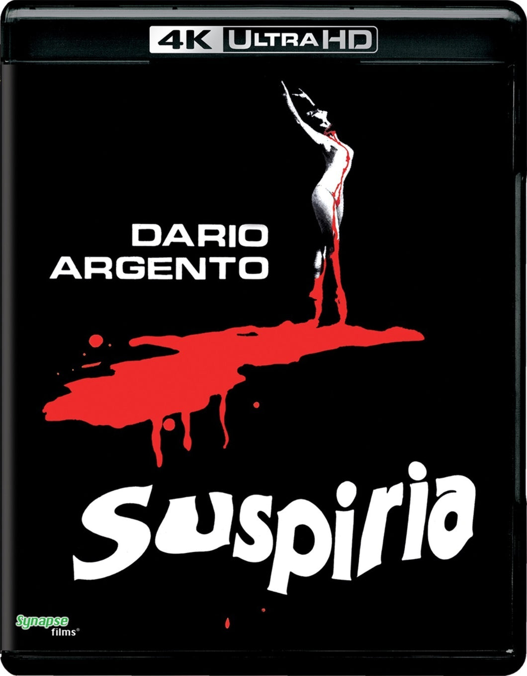 Suspiria 4K (1977) de Dario Argento - front cover