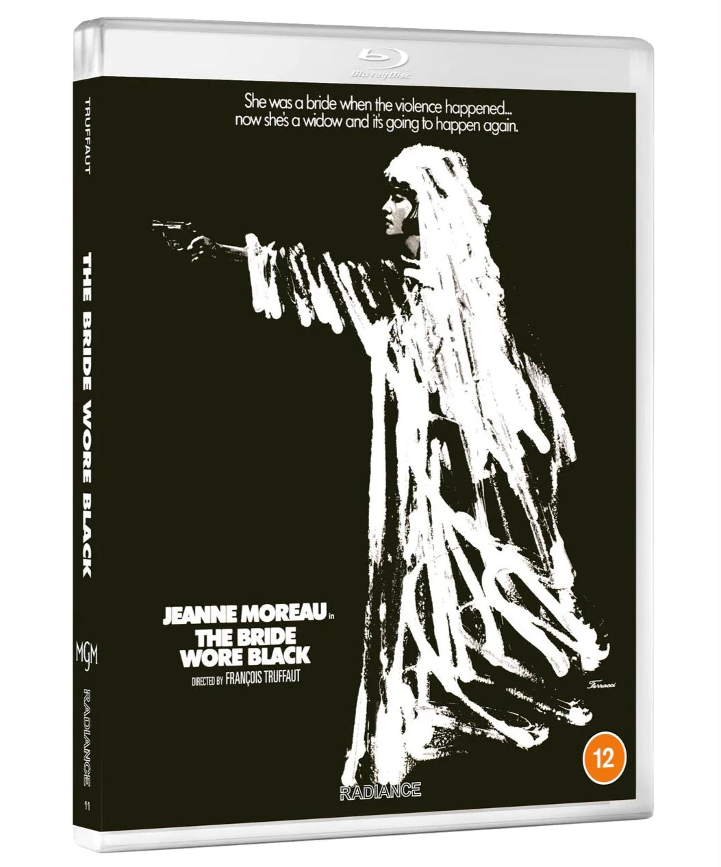 The Bride Wore Black (La Mariée Etait en Noir) (1968) de François Truffaut - front cover