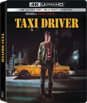 Taxi Driver 4K Steelbook (VF + STFR) - front cover