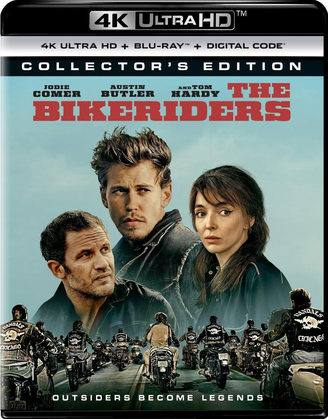 The Bikeriders 4K (STFR) - front cover