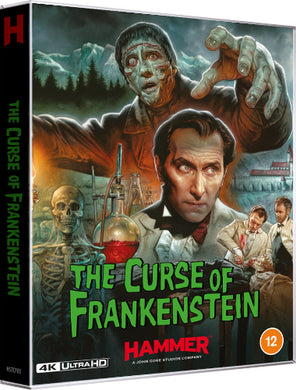 The Curse of Frankenstein 4K (STFR) - front cover