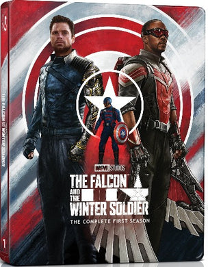 The Falcon and the Winter Soldier: The Complete First Season Steelbook (VF + STFR) - front cover