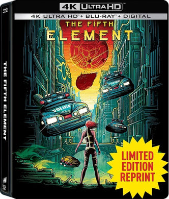 The Fifth Element 4K Steelbook (VF + STFR) (1997) - front cover