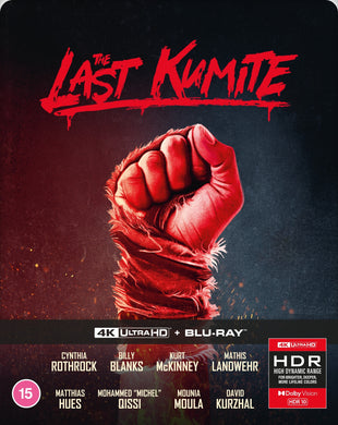 The Last Kumite 4K Steelbook - front cover